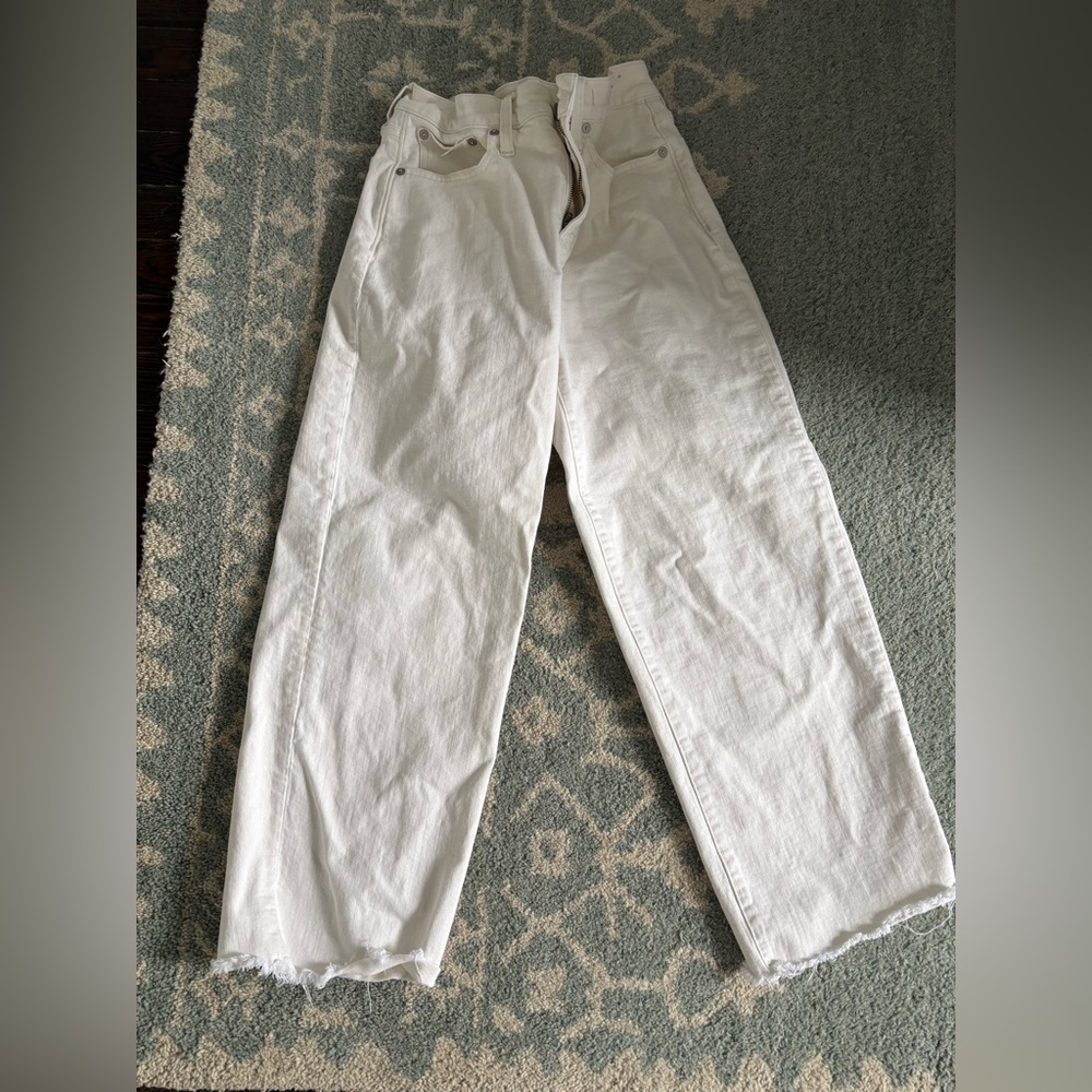 Madewell Perfect Vintage Wide-Leg Crop Jeans